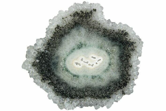 Amethyst Stalactite Slice - Uruguay #187078